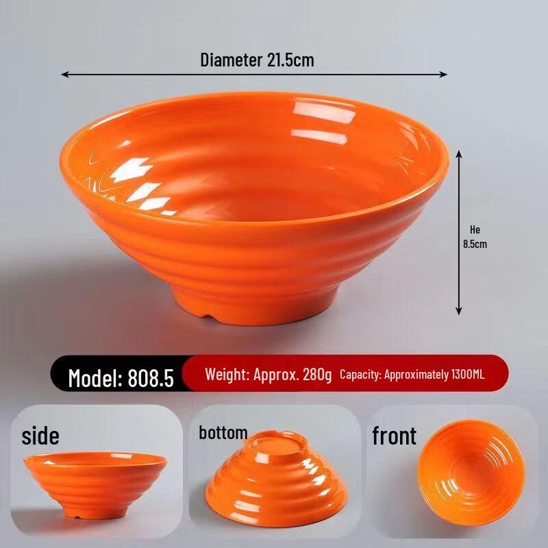 BoZhen Craftsman Chef Melamine Noodle Bowl