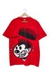 Vintage 90s Nervous Record New York NYC Hip Hop promo t shirts black moon wu tang clan red Large 90s era iconic of house of hip hop culture
