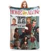Home Alone Macaulay Culkin Collage Blanket Fleece Spring/Autumn Kevin Comedy Portable Super Warm Throw Blankets Plush Thin Quilt