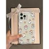 Ghost denim is suitable for Apple 16promax mobile phone case 15plus transparent 14 advanced 13 airbag 12 Europe and America 11