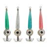 4Pcs LED Fishing Lure Light Glow In The Dark Underwater Fish Lure Light Underwater Lamp with Hook