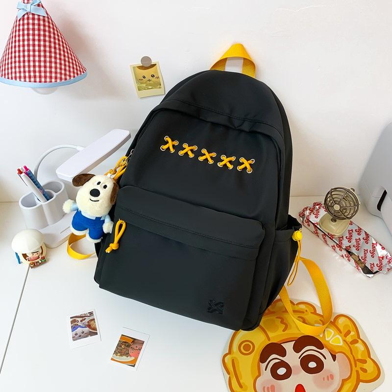 Schoolbag1011 new lightweight and simple Mori backpack niche dirt-resistant computer backpack large-capacity versatile student schoolbag