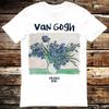 Van Gogh Irises 1890 Painting Drawing Art T Shirt 6061 Unisex T-Shirt