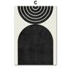 Moderne Abstrakte Formen Geometrische Kunst Schwarze Linie Leinwandmalerei Nordische Poster Und Drucke Wandbilder Für Wohnzimmer Dekor