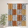 Retro Denim Horse Cowboy Vintage Style Farmhouse Boys Window Panel Curtains Blinds For Kids Bedroom Living Room Bathroom Kicthen Door Home 2P