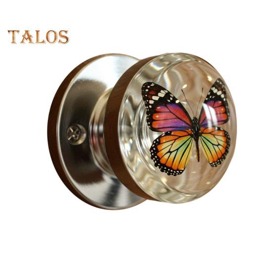 Dekoracyjna klamka do drzwi Wysoka trwałość Prosta instalacja Inspirowana naturą Przezroczysta gałka do drzwi Uchwyt do szafki