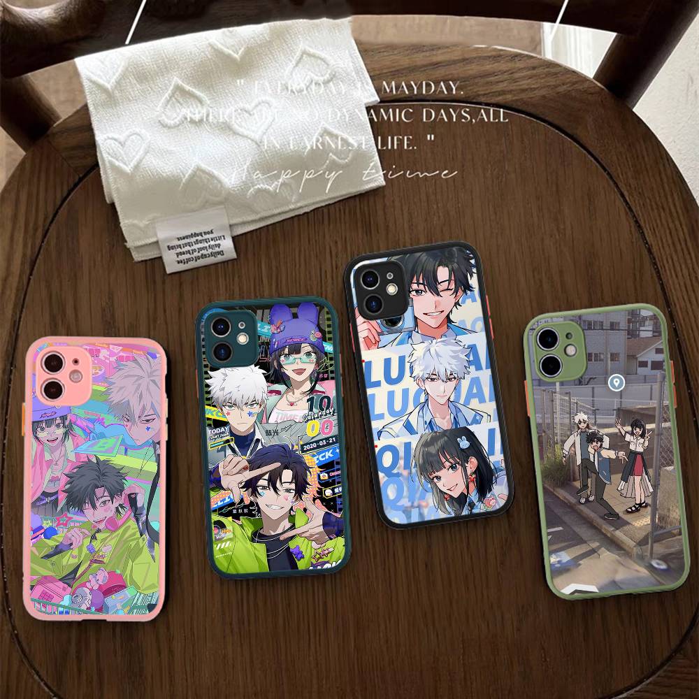Popular Anime L-Link-Click Phone Case For IPhone 16 15 14 Plus 15 13 12 11 Pro Max X XS MAX Matte Cover