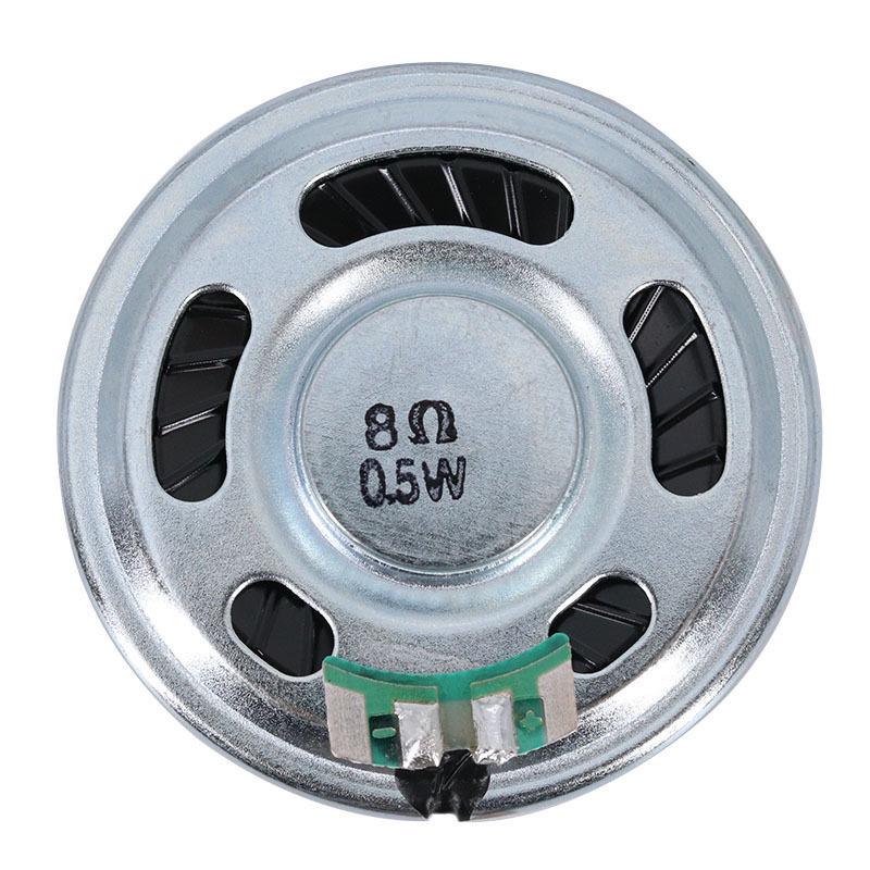 Lingyou 45mm 8 Ohm 0.5W Iron Shell Speaker for Walkie-Talkie Voice, Internal Magnet
