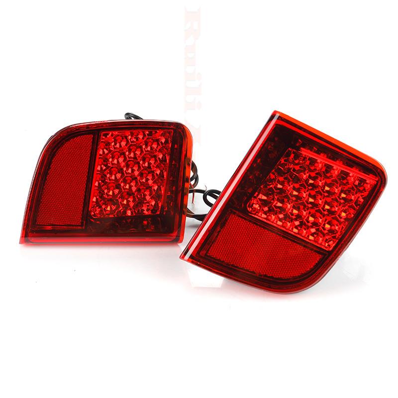 Ruili368 For Toyota Land Cruiser Prado FJ200 Indicator Rear bumper lampshade Rear signal light cover For Toyota Land Cruiser FJ Rear Pair