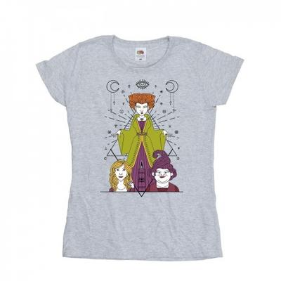 Damen Hocus Pocus Kerze Baumwoll-T-Shirt