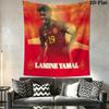 Lamine Yamal Rise  Wall Hanging Printed Fabric Blanket Decorative Tapestries for Bedroom Living Room Home Decor