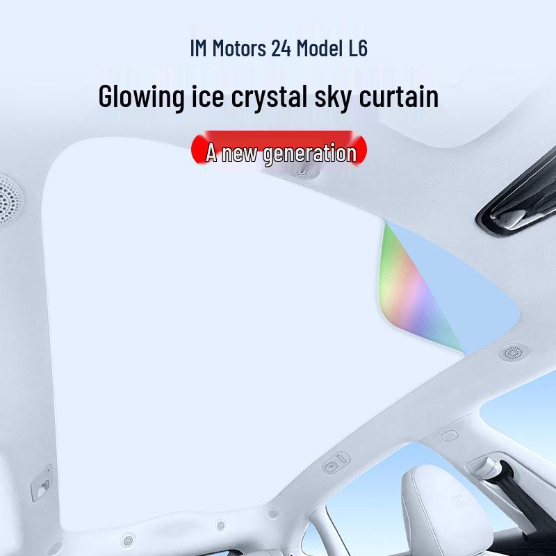 ZEEKR 24 L6 Sunroof Ice Crystal Sunshade - Heat Insulation & Privacy Shield