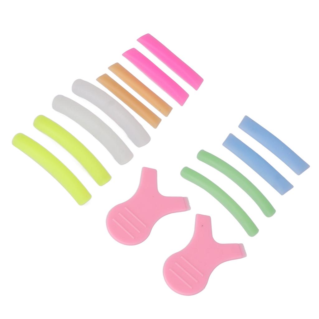 6 Pairs Eyelash Perming Pads Silicone Reusable Different Size Professional Soft Safe Lash Lift Pads