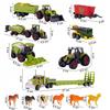 [PACZA][1] Tractor Tractor Agricultural Machinery Farmer Z553 Set