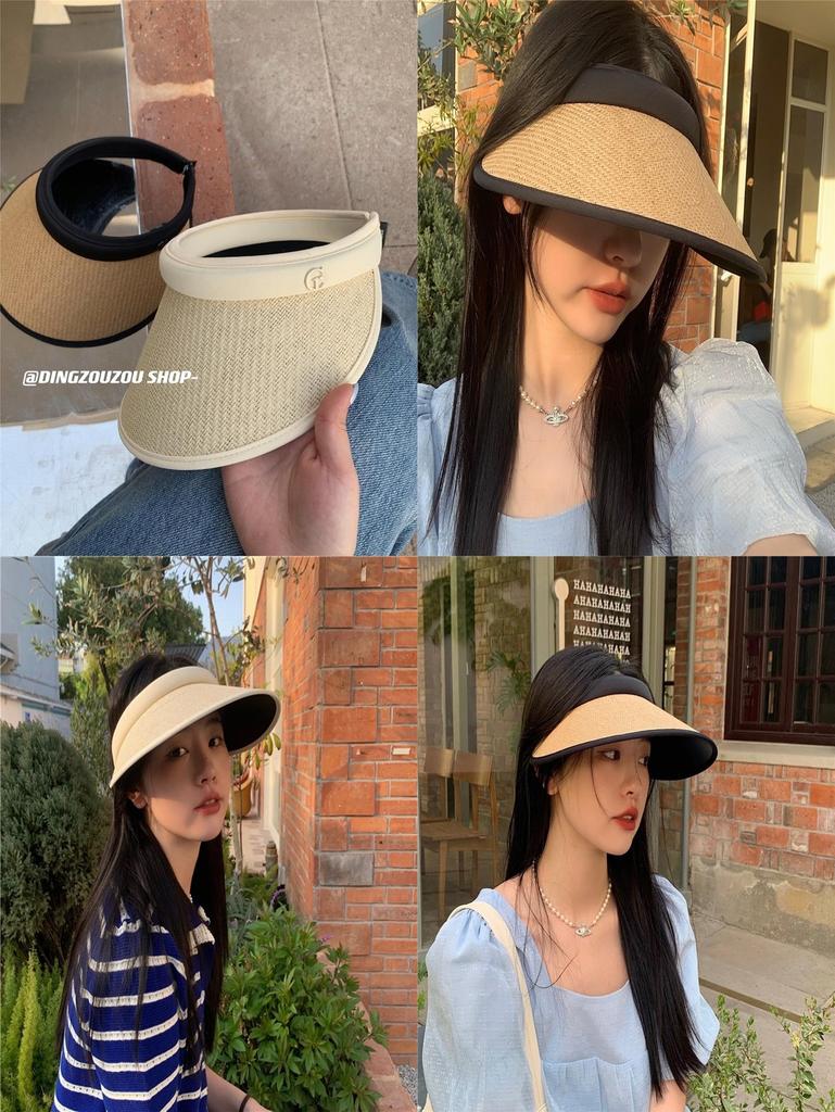 Stylish Summer Sun Hat For Women Breathable And Uv-resistant Straw Design
