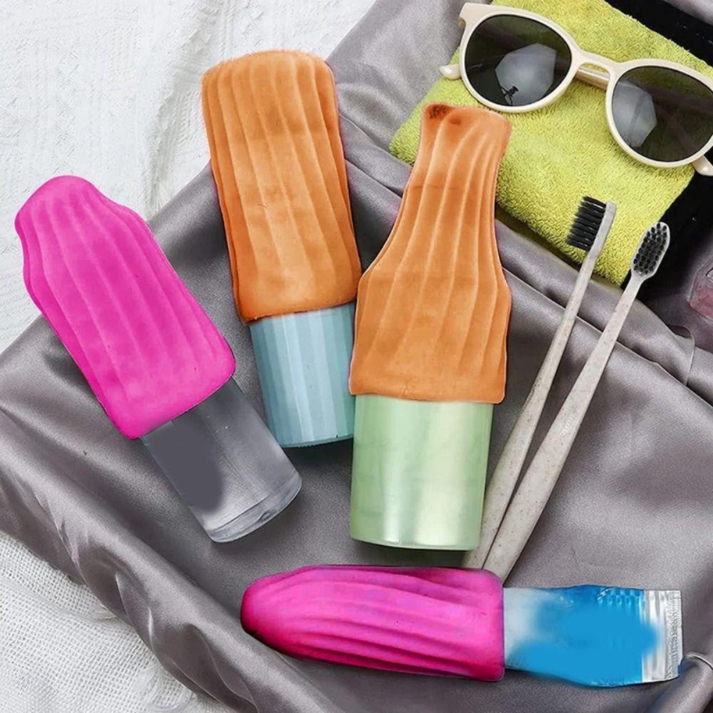 NEW Leak Proof Silicone Cover Reusable Elastic Sleeves Toiletry Covers Toiletries Protection