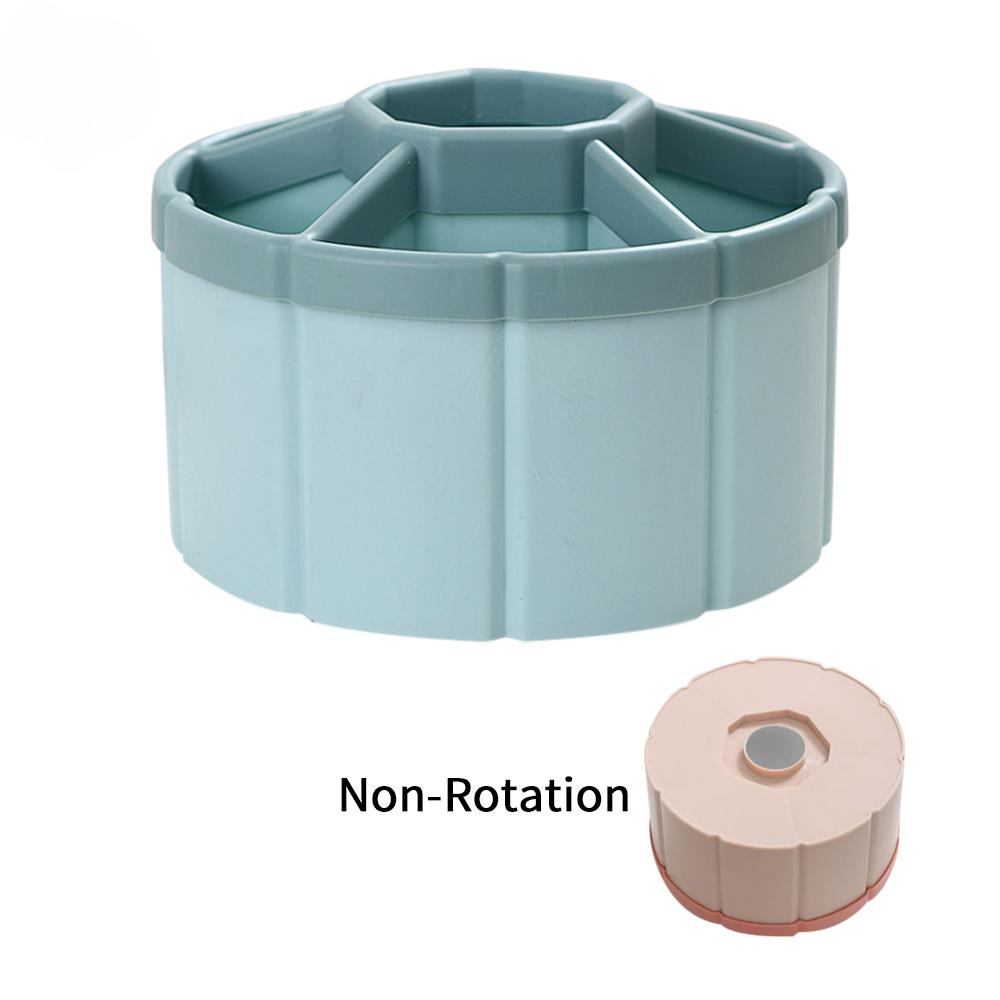 6 Girds Ferris Wheel 360° Rotating Pen Holder Roomy Charming Pencil Storage Box Desktop Organizer School Office Stationery