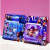 New KPOP Devil Hunter Girl Notebook Cartoon Stationery Set, Includes Notebook and Pen, Student Stationery Gift