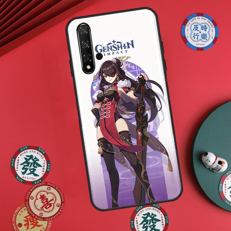 

Genshin Impact Beidou For Huawei Nova Y73 Y72 Y61 Y91 Y90 Y70 Y60 12s 12i 11i 8i 9 10 SE P60 Pro P30 P40 Lite Case Huawei Nova 8i