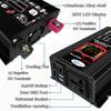 Modified Sine Wave Inverter High Frequency 6000W Power Watt Power Inverter DC 12V to AC 220VConverter Car Power Charger Inverter