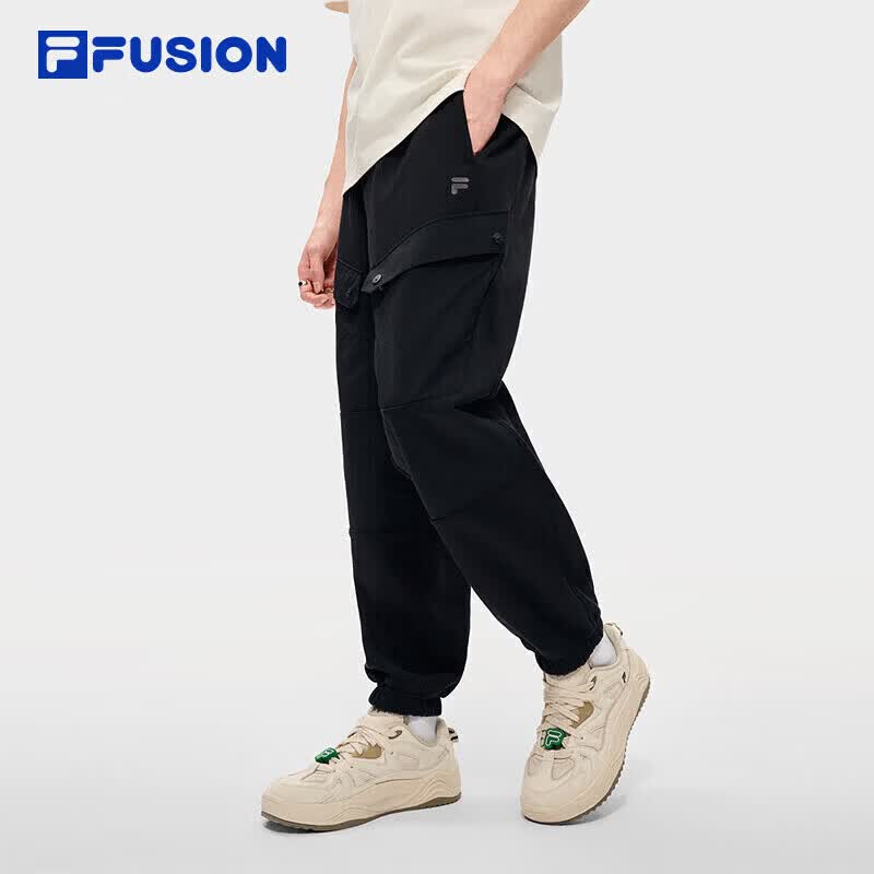 Мужские зауженные трикотажные спортивные брюки FILA FUSION L