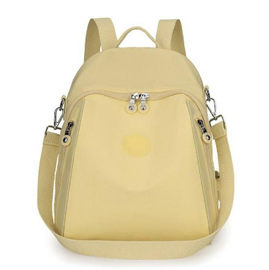 Light Purple Mini Waterproof Japanese-Style Women's Canvas Backpack