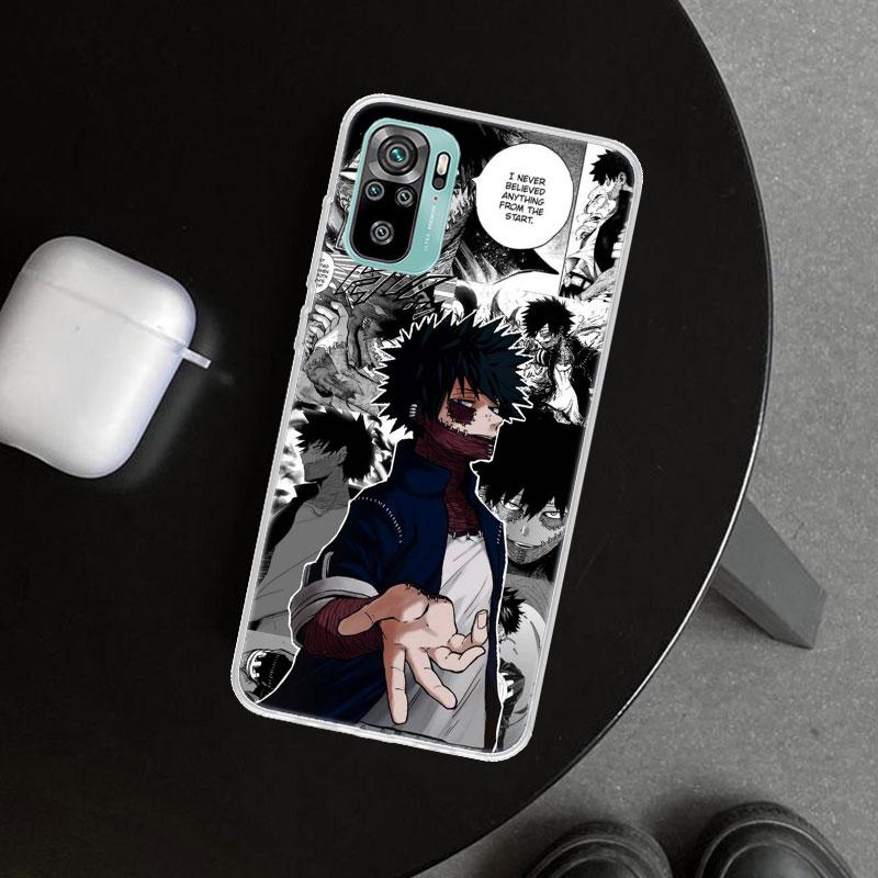 MHA Dabi Bnha Phone Case Cover for Xiaomi Redmi Note 15 14 13 12 11 Pro Plus 14S 12S 11S 11T 11E 10S 10 Customized Fundas Redmi