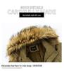 Men's Autumn/Winter Thick Plus Size Pure Cotton Mid-Length Jacket