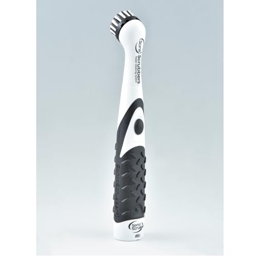 Sonic Scrubber Super Sonic Scrubber Electric Cleaning Brush & Pad Set, High-Speed ??Repeat 8000 RPM
