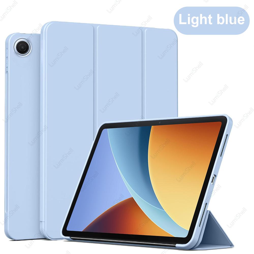 Hülle Für Xiaomi Redmi Pad 2 SE 9.7" 2026 PU-Leder Weiche Silikon-Rückseite Faltständer Magnetische Auto-Schlaf / Aufwachfunktion