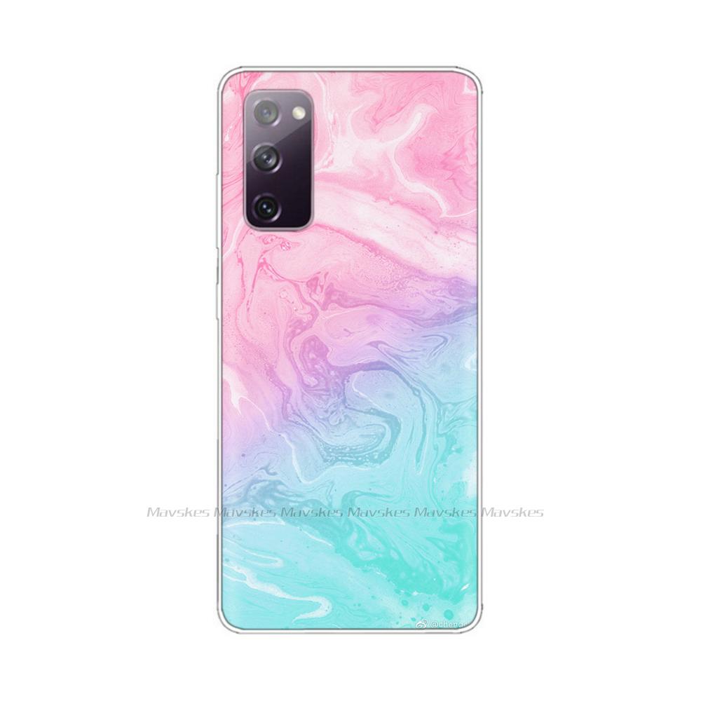 For Samsung S20 FE 4G 5G Case Soft TPU Silicone Phone Case For Samsung Galaxy S20 Fan Edition S20 Lite FE S20FE Back Cover Funda