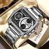 BINBOND Multi-Functional Precise Quartz Watches for Men Luxury Luminous Waterproof Men's Wristwatches