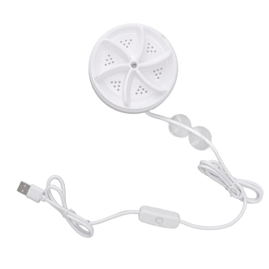 Mini Ultrasonic Washing Machine Portable USB Turbine Washer for Clothes Socks Underwear 5V 60W