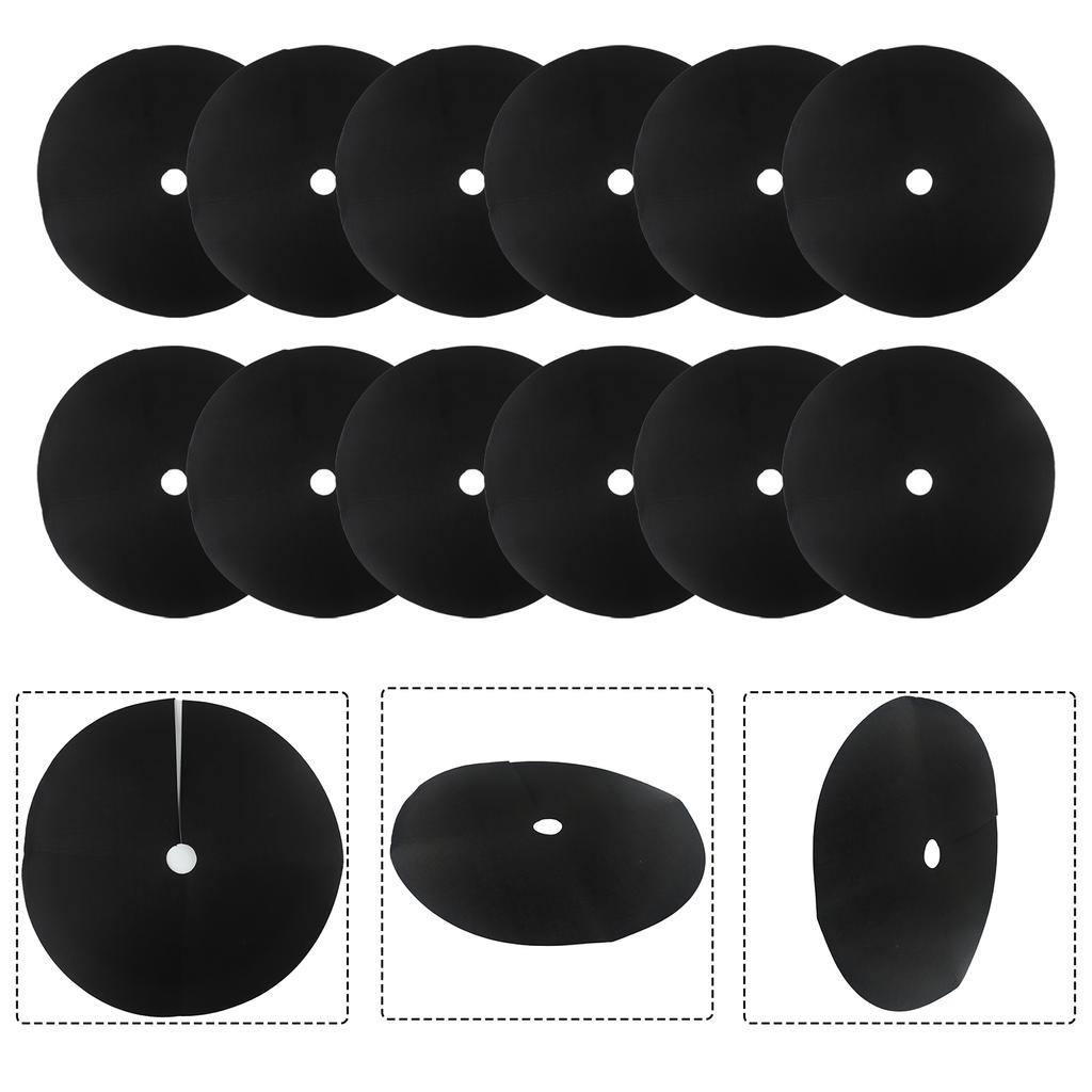 Grass Mat Grass Cloth Anti Grass Cloth Mulch Mat Protection Ring Tree Mats Tree Tree Mulch 12pcs Garden Accessories