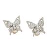 2 Piece Fashion Butterfly Metal Ear Clip Attachment Earphone Charm For FreeClip 1 2 Earbuds Sound Enhancement