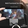 Car Seat Headrest Hook Hanger Storage Organizer For Handbag Purse Coat For Porsche Cayenne Panamera Macan Boxster 911 Carrera-GT OS3