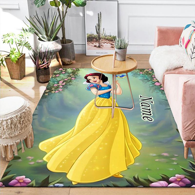 Custom 1Pc Snow White'S Magical Garden Rug Office Carpet Indoor Outdoor Entrance Doormat Nonslip Soft And Comfortable Living Room D916241