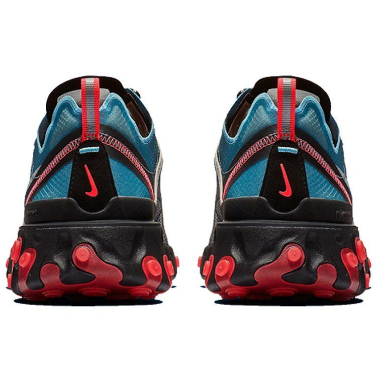 Nike React Element 87 Blue Chill Solar Red AQ1090-006
