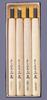 Yoshiharu Cutlery Premium Quality Tsukehaga Yoshiharu Mitomo Carving Set of 4 in Paper (Special Order) Knives, Box, Y-4