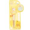 Lilpang Pokemon Change Proofreading Stainless Steel Chopsticks Stage 2 POK6523, Yellow, 1 Piece
