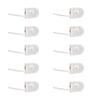 Set of 10pcs Secure Flip Cover Battery Case for CR2032 LIR2032 Cells Electronic Devices and Projects Battery Box