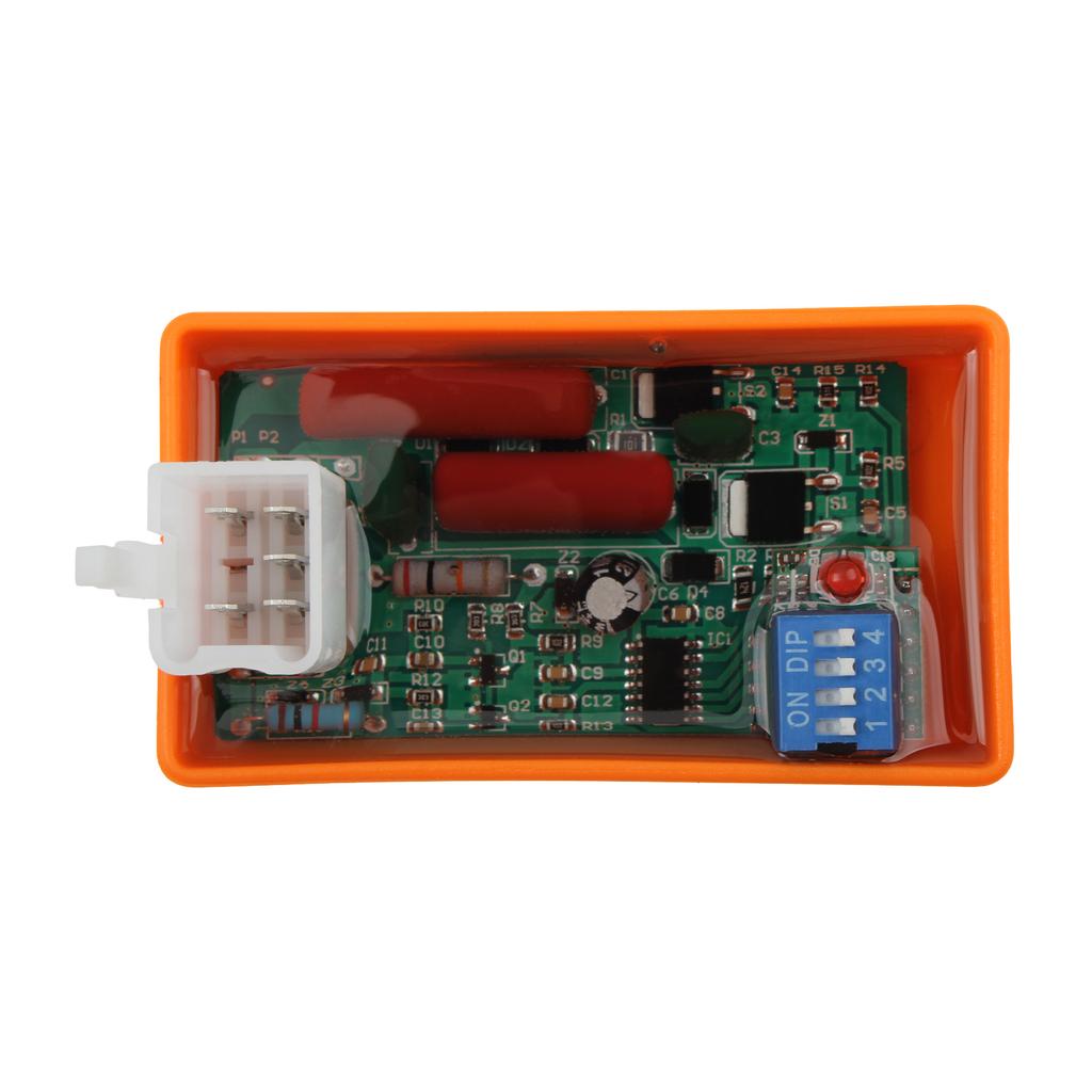 4 5 6-stifts Motorcykel AC DC CDI-box med DIP-switch CG GY6 DY 110 För WAVE100 Racing YX140 CD100 BAOTIAN ATV100CC LX100 Modifierad