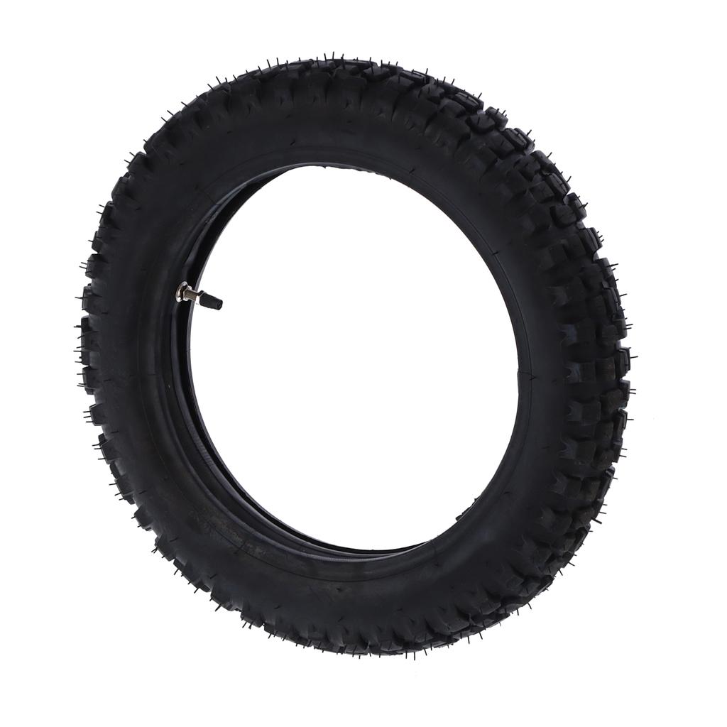 3.00‑12 (80 100‑12) Tire Inner Tube Combo Set for Knobby Pit Motocross Dirt Bike Off Road