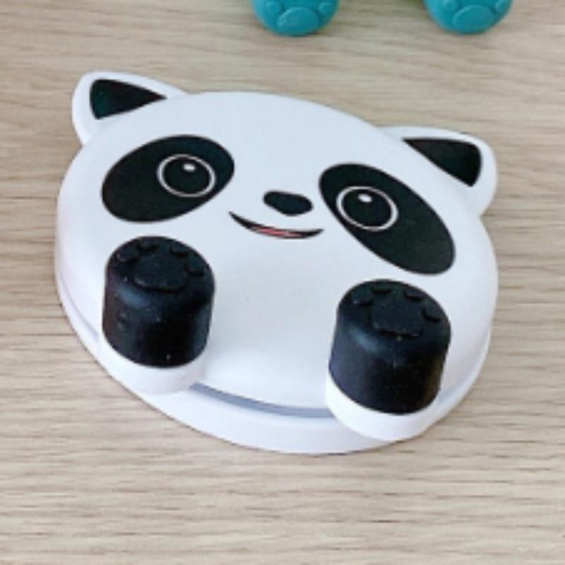 Cute Panda-shaped Mobile Phone Desk Stand Cute Cartoon-shaped Mobile Phone and Tablet Computer Stand Adjustable Multi-functional Desk Support Stand