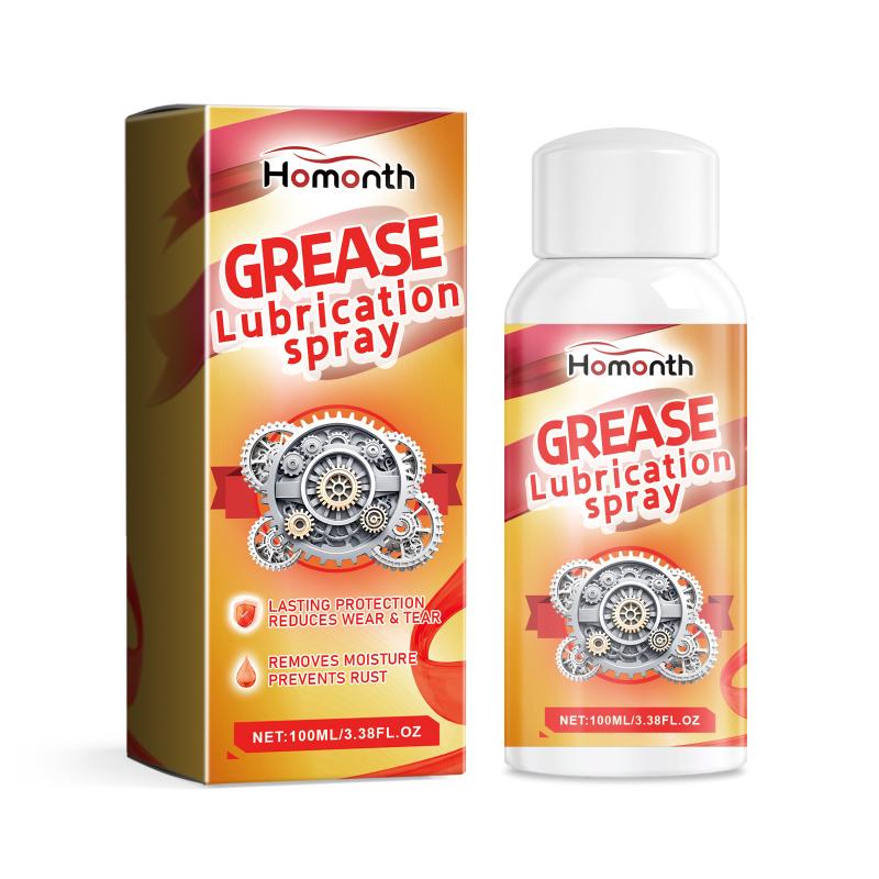 MultiPurpose Lubricant Spray 100ml for Locks Hinges Machinery AntiRust LongLasting Oil for Automotive Maintenance