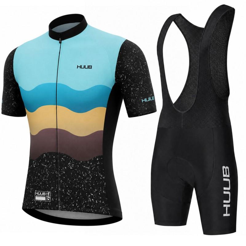 HUUB Team Cycling Jersey Short Sleeve Quick Dry Breathable Bike Shirt Road Mountain Biking Use