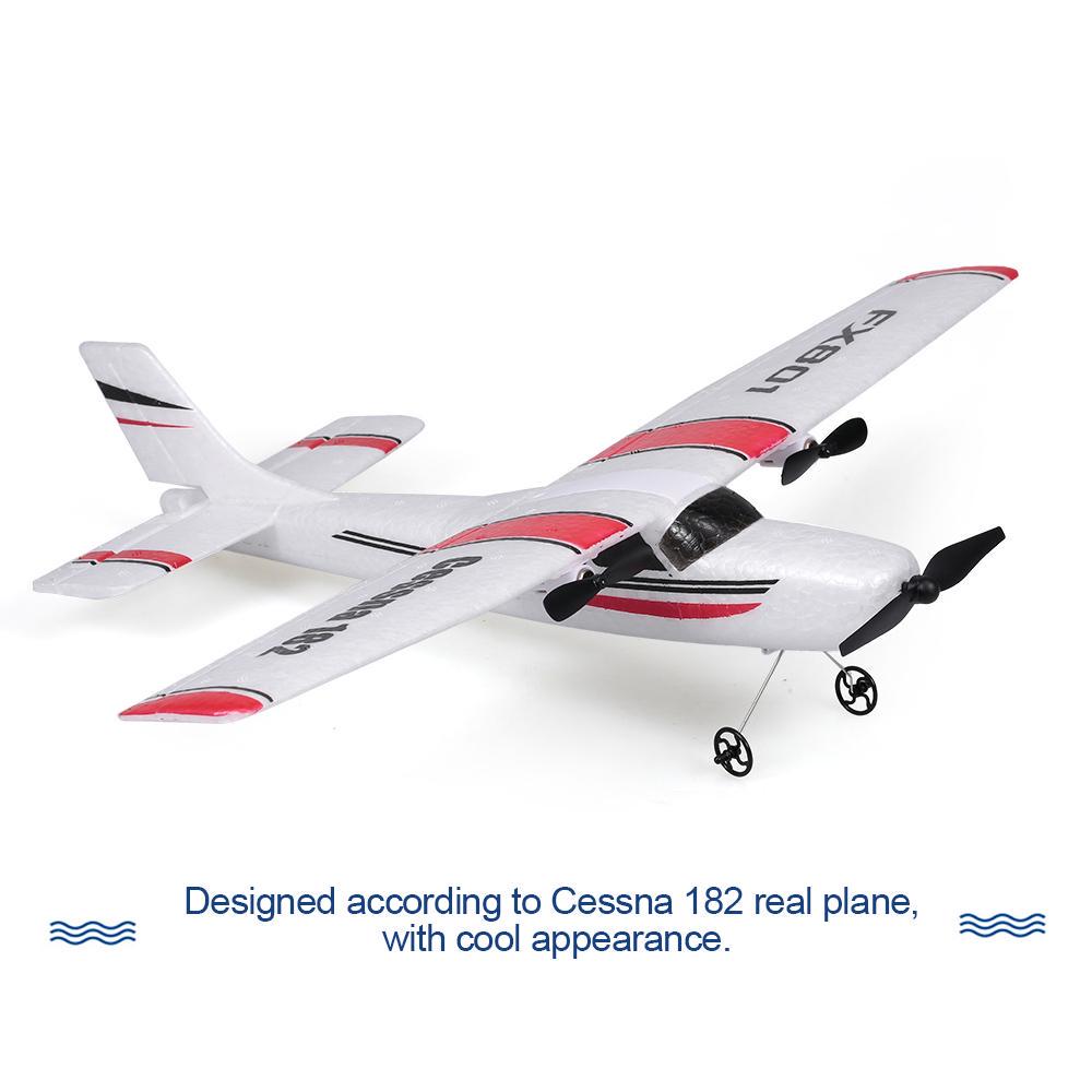 FX801 Aereo Cessna 182 2.4GHz 2CH RC Aereo Aereo Volo all'aperto