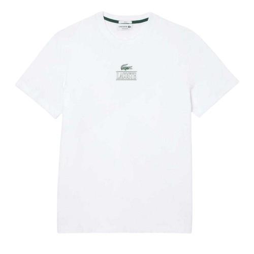 Lacoste Mens Embroidered Logo Cotton T-Shirt