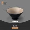 Commercial Melamine Two-Color Drop-Resistant Teacup and Imitation Porcelain Dish Set for Hot Pot Cuisine with Compartments.
