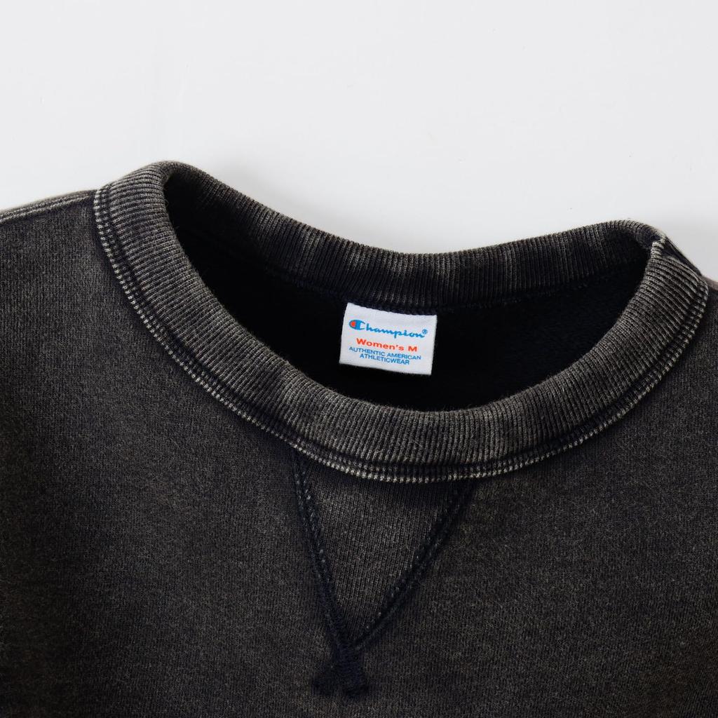 Champion Long Sleeve Brushed Relax Crew Neck Sweatshirt, 100% Cotton, USA, Lining, Fit, Sweatshirt, CW-C014-055-M